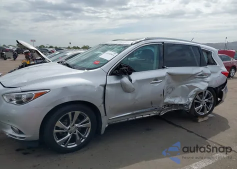 2013 Infiniti Jx35 z USA, uszkodzony, nr VIN 5N1AL0MM1DC352836